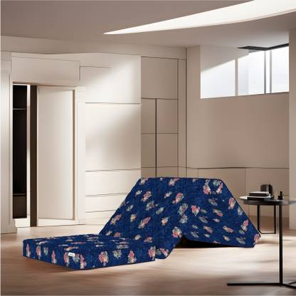 SLEEPSPA SOFT BOUNCE 3-FOLD PREMIUM ORTHOPEDIC DIRECT FROM FACTORY 4 inch Single PU Foam Mattress