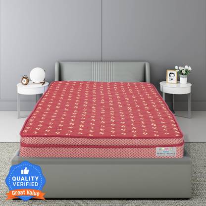 Flipkart Perfect Homes Euro Top Dual - Hard & Soft Single Pu Foam Mattress 5 inch Single PU Foam Mattress