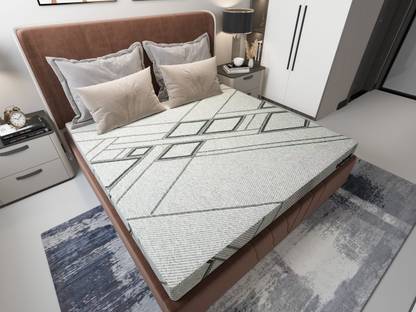 LayLuxury High-Density Support Mattress" 4 inch Queen High Density (HD) Foam Mattress