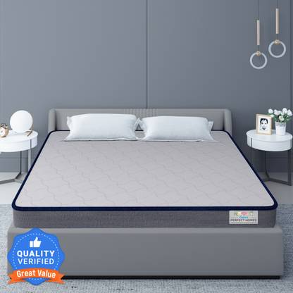 Flipkart Perfect Homes Triton 3 Zone Dual Comfort 8 inch King Memory Foam Mattress