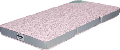 COLOFLY Soft Bounce Folding/Travel Mattress 4 inch Single High Resilience (HR) Foam Mattress