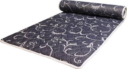 Torque Cloudy Double Sided Multipurpose Travel Friendly Roll Up Mattress 1 inch Single Cotton Mattress