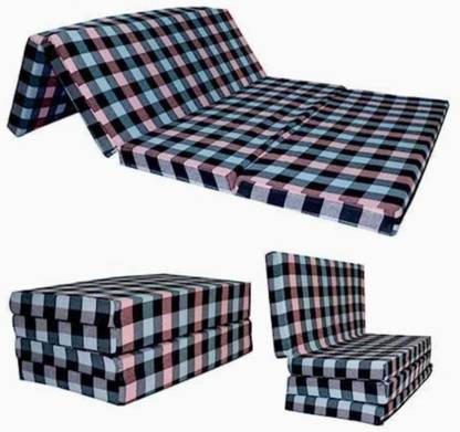 JMDE 4 Fold Foldable 2 inch Single EPE Foam Mattress