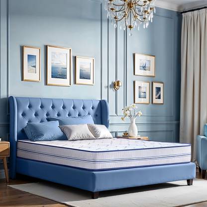 duroflex Back Magic Duropedic - Doctor Recommended 5 Zone Dual Density Orthopedic Support 6 inch Single Coir Mattress