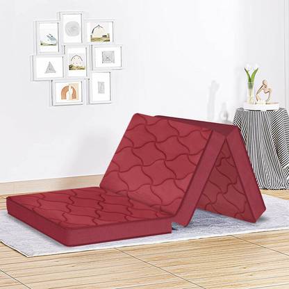 SLEEP SPA SOFT BOUNCE 3-FOLD PREMIUM ORTHOPEDIC 4 inch Single High Density (HD) Foam Mattress