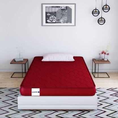 DUROFEEL Bed Mattress 5 Inch inch Single High Density (HD) Foam Mattress