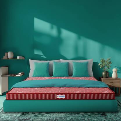 Sleepwell Durafirm 1.0 Orthopedic 4.5 inch Double Bonded Foam Mattress