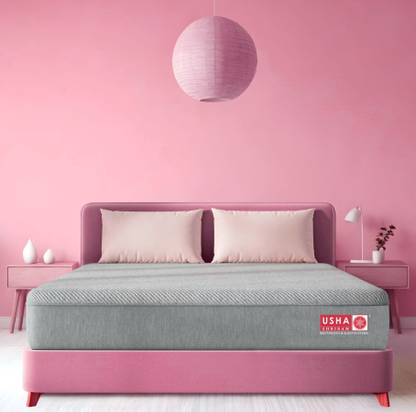 USHA SHRIRAM Aero™ Ortho Memory Spine Alignment with 12 Years Warranty 6 inch Queen Memory Foam Mattress