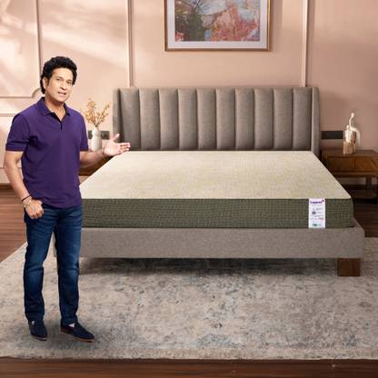 LIVPURE ORTHO LATEX LUXE 100% NATURAL Pin-Core Latex | Stress-Relief BIOCRYSTALS 6 inch King Natural Latex Mattress