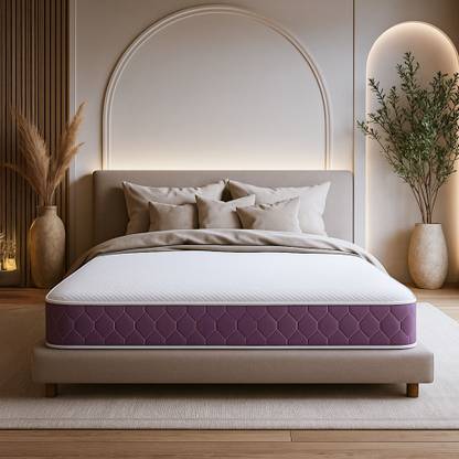 Sleepwell Ortho, Medium Firm Support 6 inch King Memory Foam Mattress