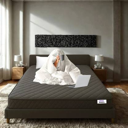 DozeIQ 5 Zoned Pocket Spring hybrid Orthopedic Mattress with Memory Foam 12 inch Single Pocket Spring Mattress