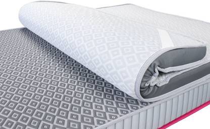 NESTIN Premium Pure Latex Mattress Topper 1 inch Single Natural Latex Mattress