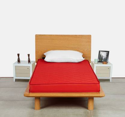 Starlite Splendors Mega by Sleepwell Extra Firm PUF 4 inch Single PU Foam Mattress