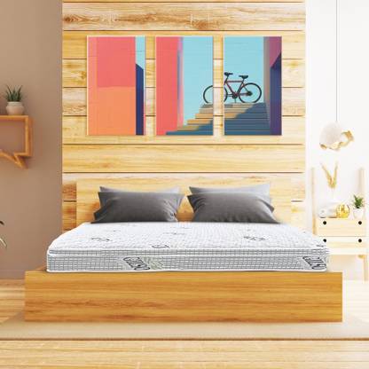 Gilson Platinum Orthopedic Euro Top Ultra Plush Foam With Ortho Spring 6 inch Single Memory Foam Mattress