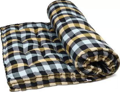 Anand Textile Soft Cotton Multicolour Mattress / Gadda 6 inch King Cotton Mattress