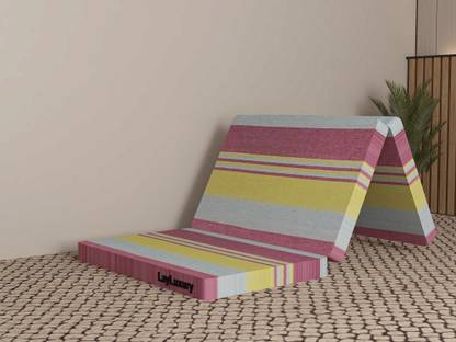 LayLuxury "EPEComfort DreamEase |Foldable Mattress| Series" 3 inch Single EPE Foam Mattress