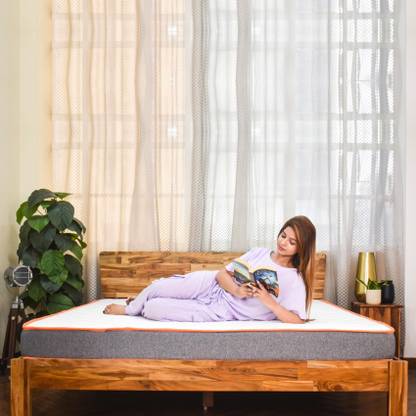 COIRFIT 7-Zone Dual & Hard and Soft 4 inch King High Resilience (HR) Foam Mattress