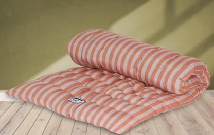 COLOFLY Soft Cotton Multicolour Mattress / Gadda / Indoor/outdoor 4 inch Single Cotton Mattress
