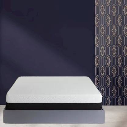 WakeFitness Orthomax Memory Foam Orthopedic Bed Mattress 4 inch King High Resilience (HR) Foam Mattress