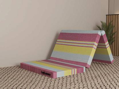 LayLuxury "EPEComfort DreamEase |Foldable Mattress| Series" 2 inch Single EPE Foam Mattress