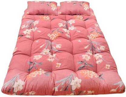 FurniGully Foldable LigGuest and Bachelor Tufted ruyi gadi 3 inch Double Cotton Mattress