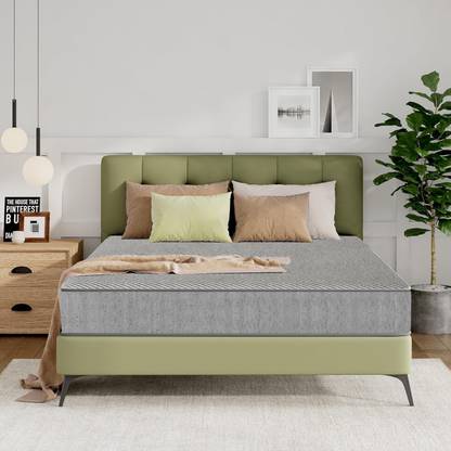 Flipkart Perfect Homes Mattress 72X35X5 Inches - Grey Mattress 5 inch Single Memory Foam Mattress