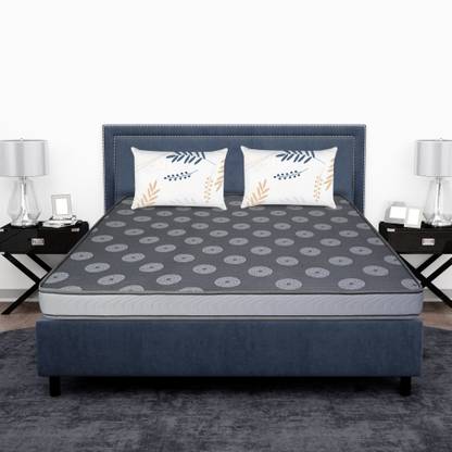 Feather Sleep Orthopedic Dual Comfort Soft & Frim 4 inch Single High Resilience (HR) Foam Mattress