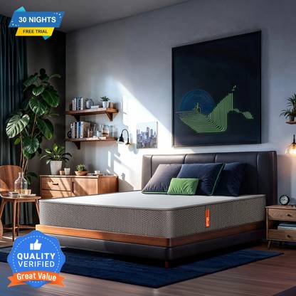 Sleepyhead Flip - Dual Sided 4 inch Double High Density (HD) Foam Mattress