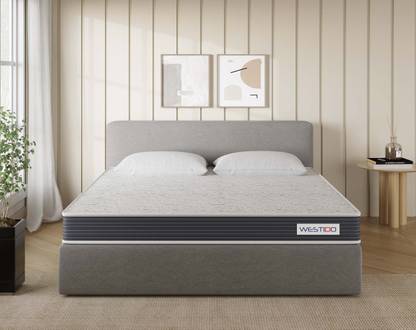 WESTIDO Flexlip 6 inch Queen High Resilience (HR) Foam Mattress