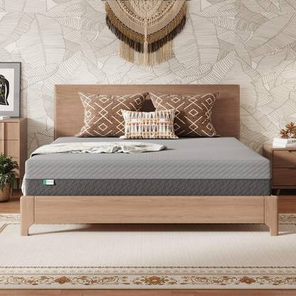 Novilla ErgoFlip Reversible Mattress Dual Comfort, Cooling Gel Foam & Ortho Support 6 inch Queen PU Foam Mattress