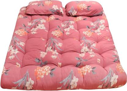 FurniGully Foldable Cotton Bad Mattress 3 inch King Cotton Mattress