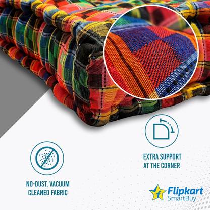 Flipkart SmartBuy 6X6 4 inch Double Cotton Mattress