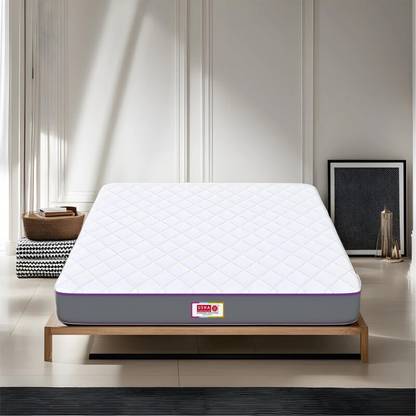 Usha Shriram 7-Zone With Posture Contour Tech. 8 inches Queen Latex Foam Mattress