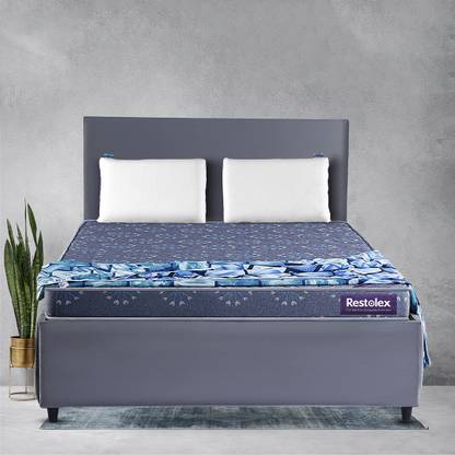 Restolex Nidra - Foam Mattress- 72 X 36 X 4 4 inch Single High Density (HD) Foam Mattress