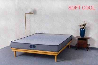 RIVERAMATTRESS SOFT COOL 5 Inch thickness 35 Sq.ft Mattress 5 inch King Pocket Spring Mattress
