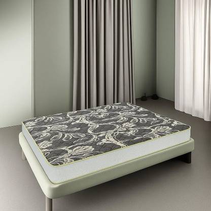 SLEEPSPA MEMOLATEX Visco Pro Memory Foam with Bamboo Charcoal Fabric. 4 inch Single Latex Foam Mattress
