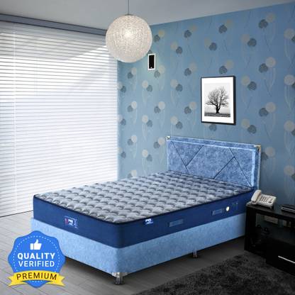 PEPS Zenimo Normal Top 8 inch Double Pocket Spring Mattress
