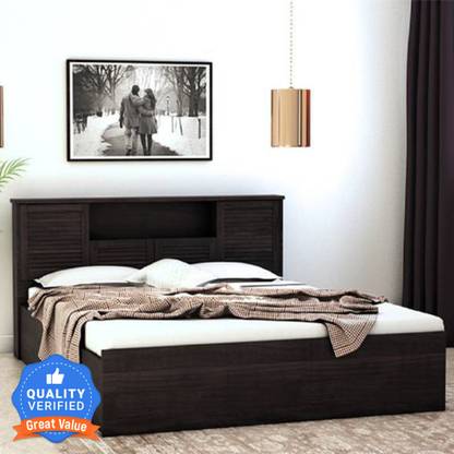 Hometown Bolton Engineered Wood Queen Box Bed