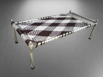 RajwadiKhatla Khatla Metal Single Bed
