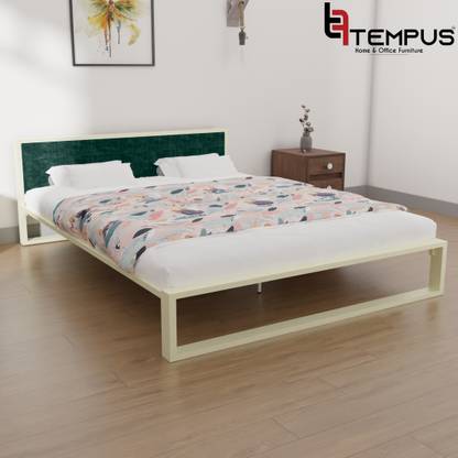 Tempus AVA Metal King Bed, 198 cm x 208 cm (6.5 ft x 6.82 ft)
