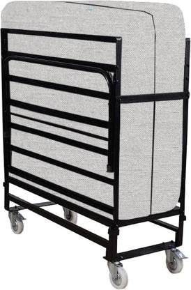 Auxiliary ®™|UNESCO Folding Rollaway Bed Metal Single Bed