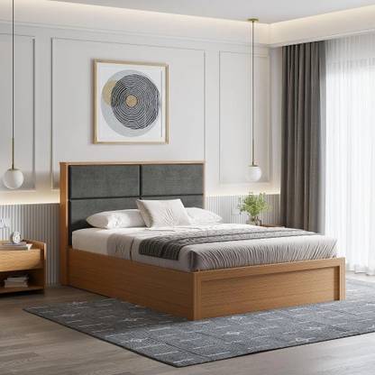 Wakefit Eclipse Engineered Wood Queen Box Bed