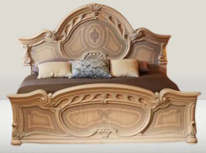 Segunhut Solid Wood King Box Bed