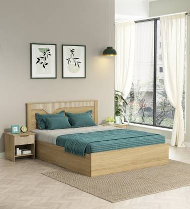 SPACEWOOD RIVOLLA Engineered Wood King Hydraulic Bed