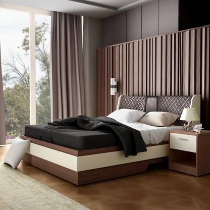Godrej Interio Aero Engineered Wood Queen Hydraulic Bed