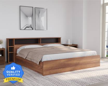 Nilkamal Torrie With Storage Engineered Wood King Box Bed