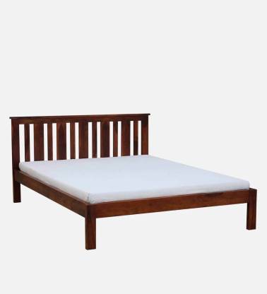 Anjaneya Industries Sheesham Wood Solid Wood Queen Bed