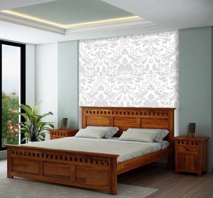 SHRI MINTU'S Sheesham Wood Queen Size Bed without Storage| Double Bed Solid Wood Queen Bed
