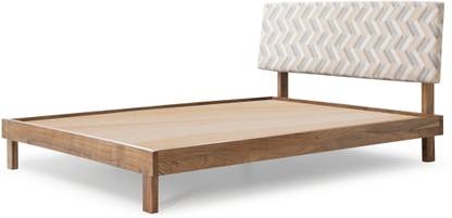 FURLENCO Bordo Solid Wood King Bed