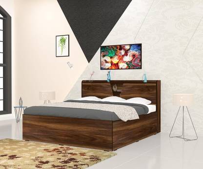 The MM Furniture Store Luminous Engineered Wood Queen Bed